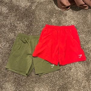 Gym shark shorts size medium